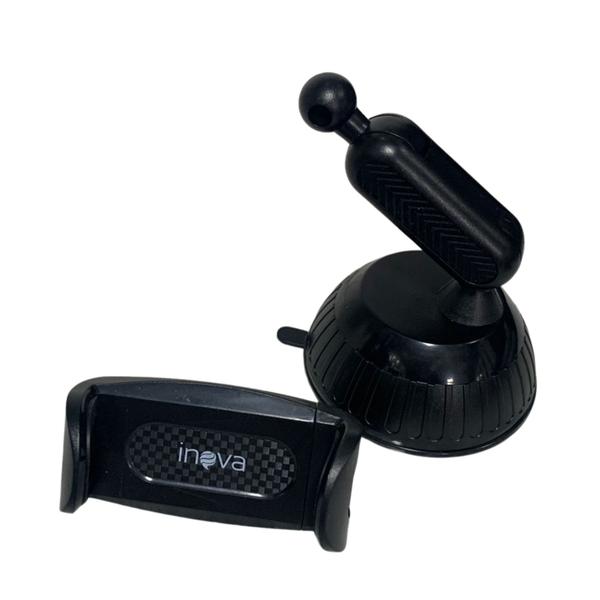 Imagem de Suporte Para Celular Carro Veicular Universal 360º Vidro Painel para Automotivo SPO-5933 Inova