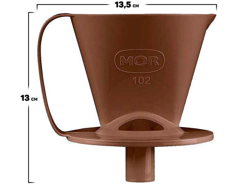 Imagem de Suporte Para Coador De Café Plástico Suporte Filtro 102 Para Garrafas Reutilizável