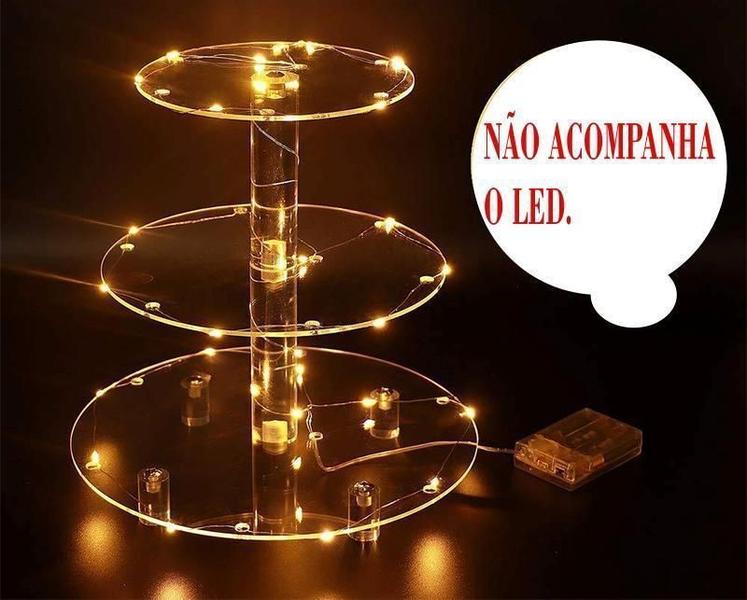 Imagem de Suporte Para Doces E Decoração De Festas Em Acrílico 3Mm.