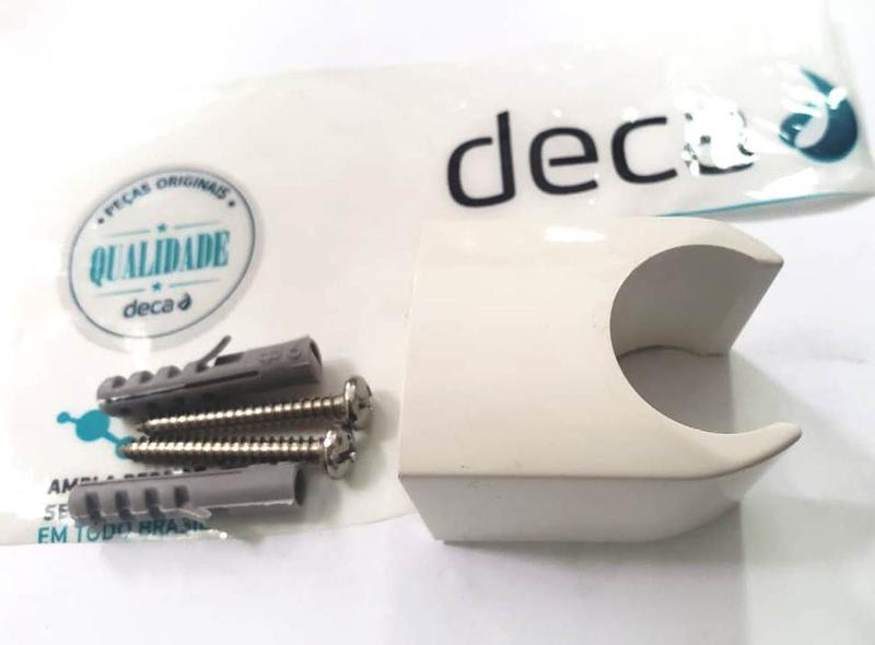 Suporte para Ducha Higiênica Branco Gelo Deca - 4678113 Imagem de Suporte para Ducha Higiênica Branco Gelo Deca - 4678113