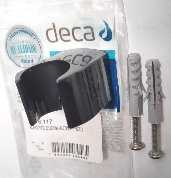 Imagem de Suporte Para Ducha Higiênica Preto Deca - 4678117