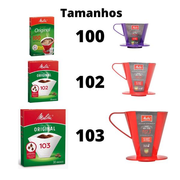 Imagem de Suporte para Filtro Melitta 100 com 1 unidade