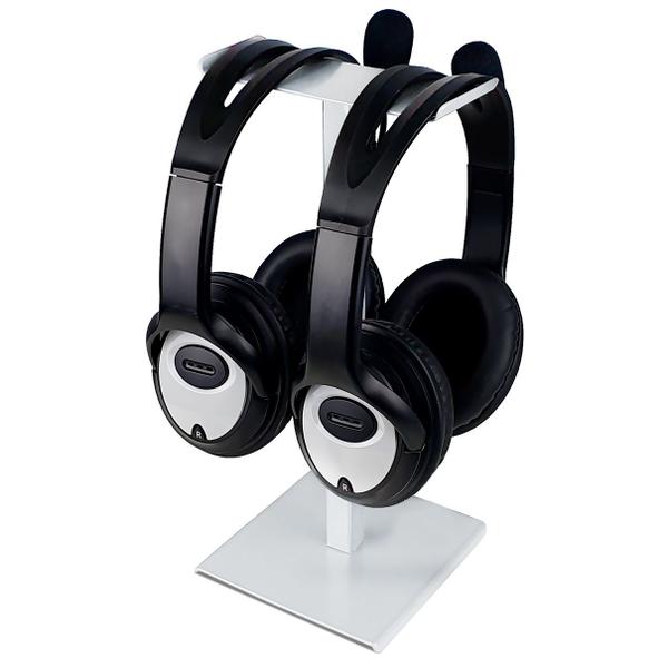 Imagem de Suporte para Fone De Ouvido de Mesa Headset Hedphone Gamer Vexus - Branco