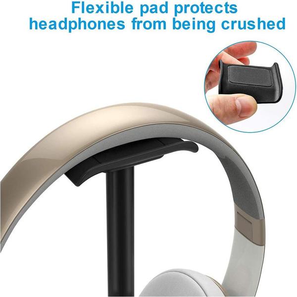 Imagem de Suporte para fone de ouvido Deear Gaming Headset Holder Alumínio Branco