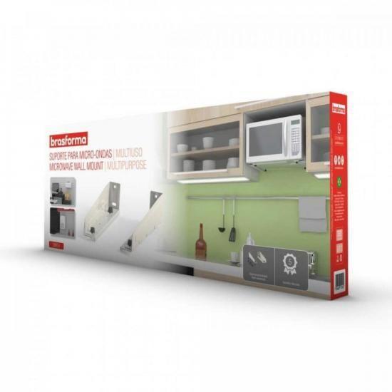 Imagem de Suporte Para Forno Micro-Ondas Sbr 5.0 Branco Brasforma