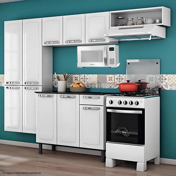 Imagem de Suporte para Forno Microondas Universal Branco Brasforma SBR5.0