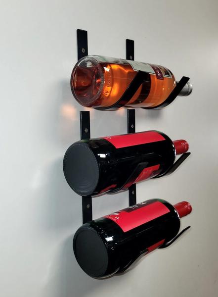 Suporte para garrafas de Três Vinhos 6pçs - Dikaren Imagem de Suporte para garrafas de Três Vinhos 6pçs
