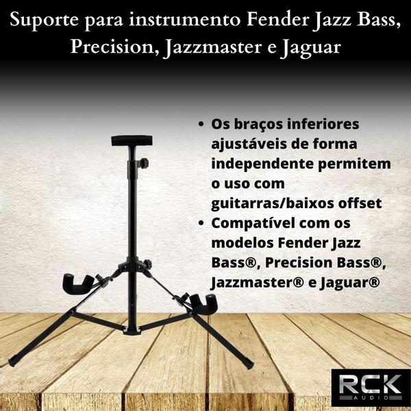 Imagem de Suporte para instrumento Fender Jazz Bass, Precision, Jazzmaster e Jaguar