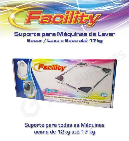 Imagem de Suporte para Máquina de Lavar/ Secar / Lava e Seca 12 à 17kg