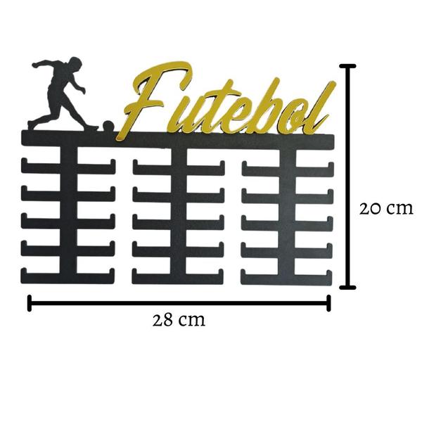 Imagem de Suporte Para medalhas Futebol Esportes Premiação Expositor