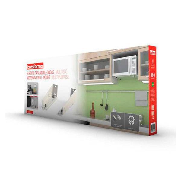 Imagem de Suporte para Micro-ondas e Forno Elétrico Branco SBR 5.0 Brasforma