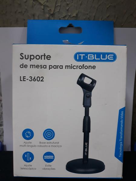 Imagem de Suporte para Microfone de Mesa - IT-Blue