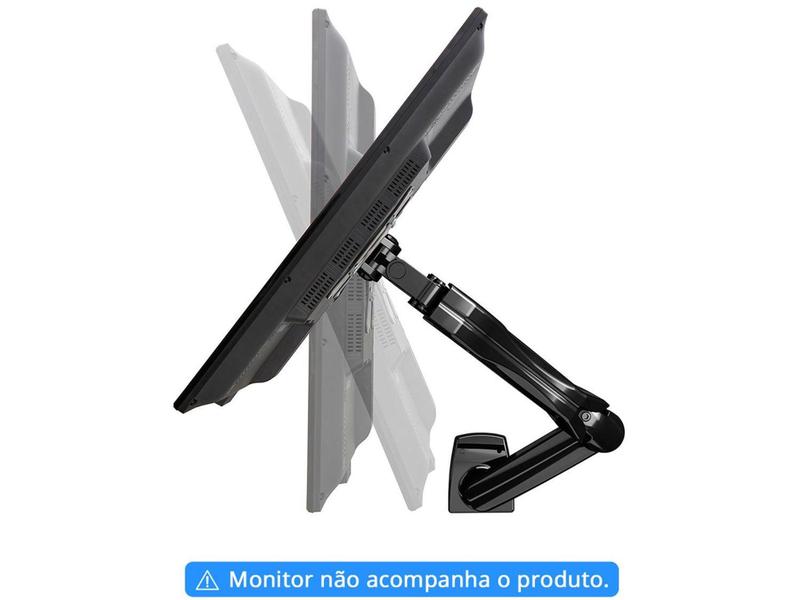 Imagem de Suporte para Monitor Articulado de Mesa - 17” até 27” ELG F90USB