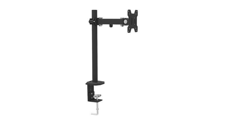 Suporte Para Monitor De 13 A 27 Polegadas - Fixado Na Mesa Pqsm-mo01 Proeletronic F083 Imagem de Suporte Para Monitor De 13 A 27 Polegadas - Fixado Na Mesa Pqsm-mo01 Proeletronic F083