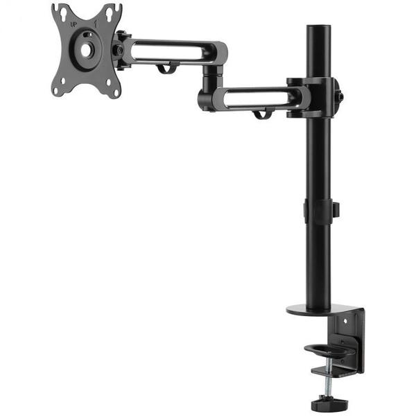 Imagem de Suporte para monitor de 17" a 32" articulado rotacao 360 e organizador de cabo - sm400a