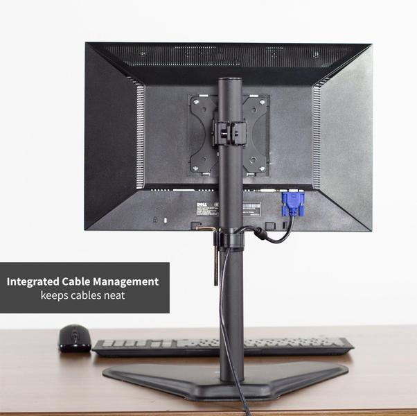 Imagem de Suporte Para Monitor De Mesa 15 A 34 Com Ajuste De Altura T5