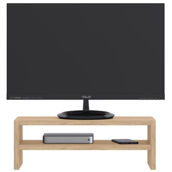 Imagem de Suporte Para Monitor Stand Home Office Lap 63 cm L03 Amadeirado - Lyam