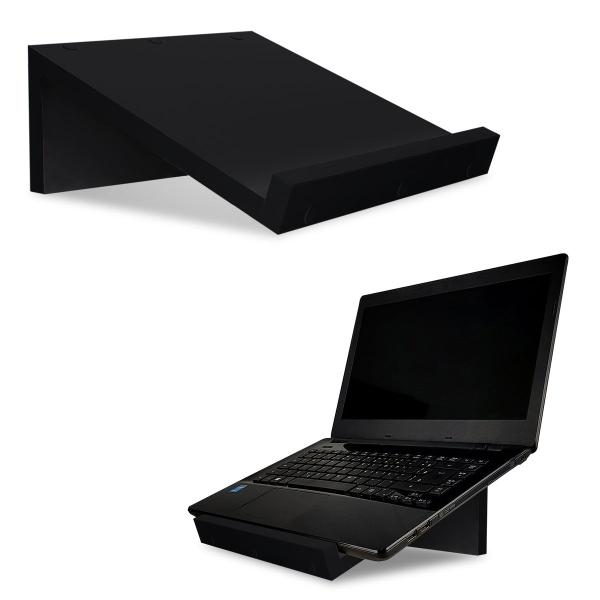 Imagem de Suporte para Notebook Base de Mesa Ergonômica Gamer Spark Preto