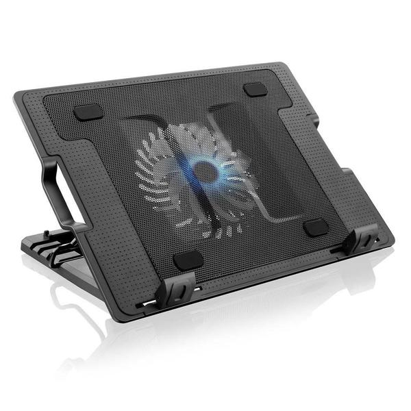 Imagem de Suporte Para Notebook De 9 À 17 Com Cooler Led Knup Kp-9013