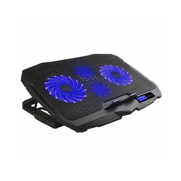 Imagem de Suporte para Notebook Multilaser Warrior AC332 Ingvar Gamer - até 17 - Ajuste de altura - com LED