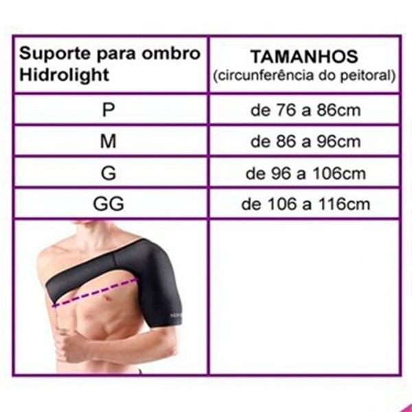 Imagem de Suporte Para Ombro M Hidrolight Or61_2