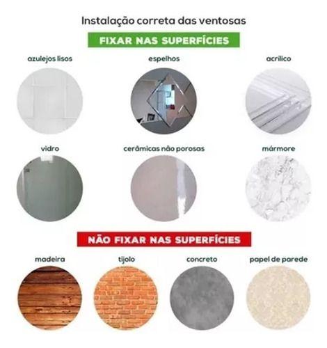 Imagem de Suporte Para Papel Higiênico Com Ventosa Preto Onix Future