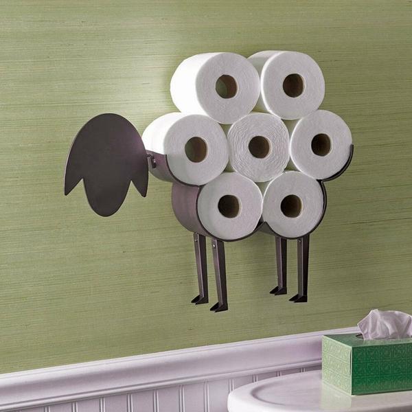 Imagem de Suporte para papel higiênico Wokex Sheep Decorative Freestanding