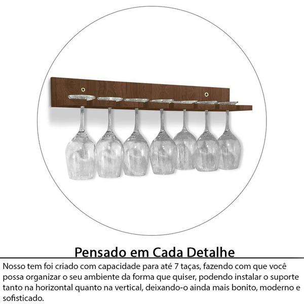 Suporte Para Pendurar Taças De Parede Suspenso Em Madeira Mdf - Genus Móveis Imagem de Suporte Para Pendurar Taças De Parede Suspenso Em Madeira Mdf