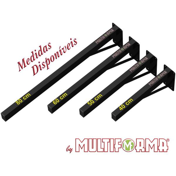 Suporte para Pia Cozinha 1 Und Granito Parafusar Grapa Bancada Mármore 40 cm Robusto Preto - MULTIFORMA Imagem de Suporte para Pia Cozinha 1 Und Granito Parafusar Grapa Bancada Mármore 40 cm Robusto Preto