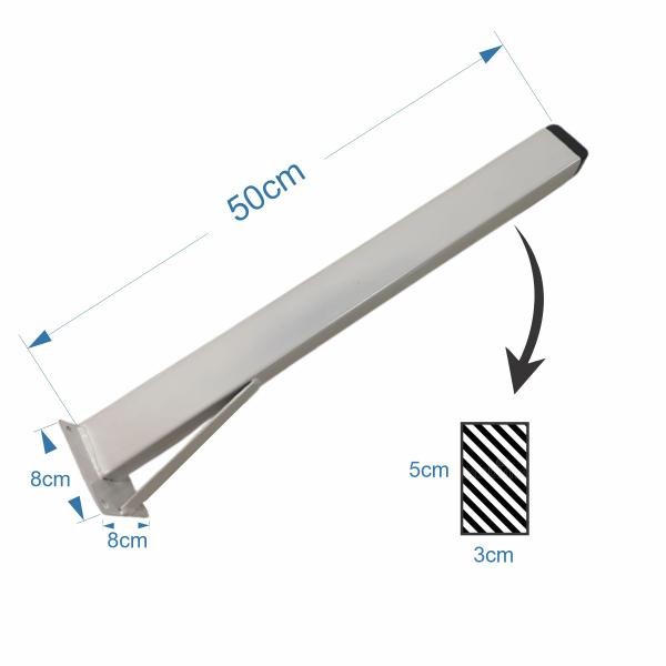 Suporte Para Pia De Parafusar Super Reforçado 50cm 2 Un. - Copar Imagem de Suporte Para Pia De Parafusar Super Reforçado 50cm 2 Un.