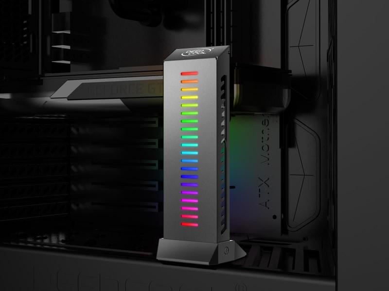 Imagem de Suporte Para Placa Vídeo Vga Deepcool Gh-01 A-Rgb