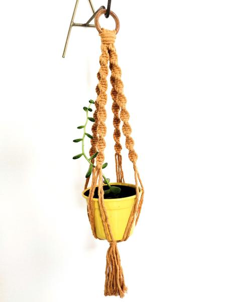 Imagem de Suporte para Plantas em Macramé 50cm