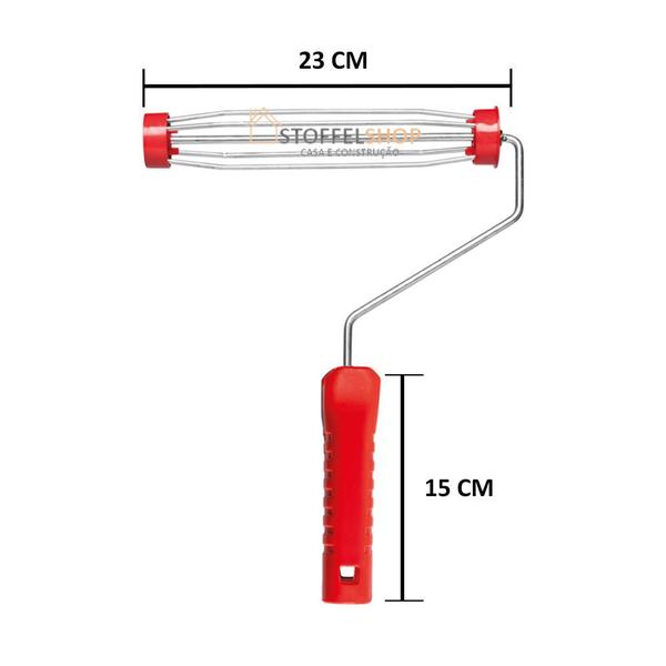 Imagem de Suporte Para Rolo De Pintura 23cm C/rosca Atlas Premium