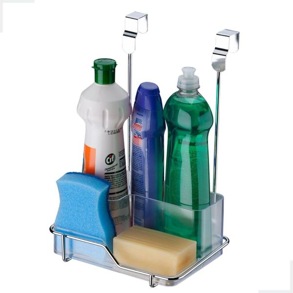 Suporte para Sabão Detergente Esponja Porta Armário Cozinha Lavanderia Future Imagem de Suporte para Sabão Detergente Esponja Porta Armário Cozinha Lavanderia Future