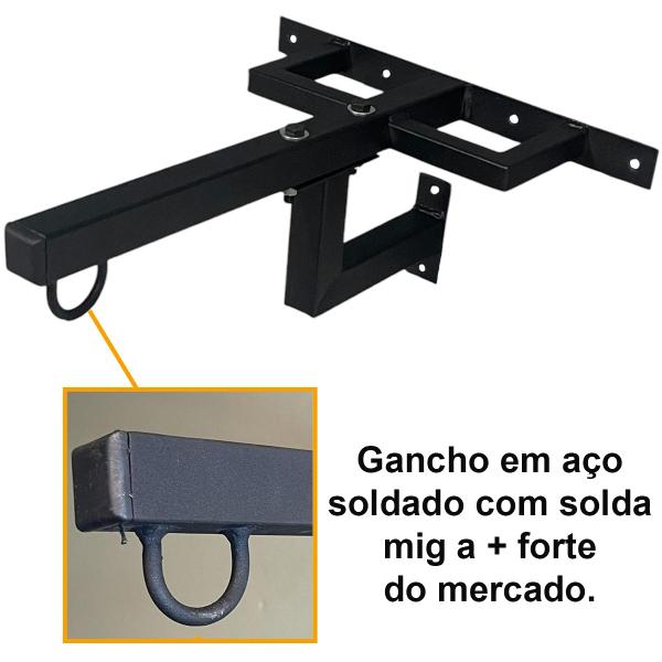 Imagem de Suporte Para Saco De Pancada Xproshape De Parede E Reforçado