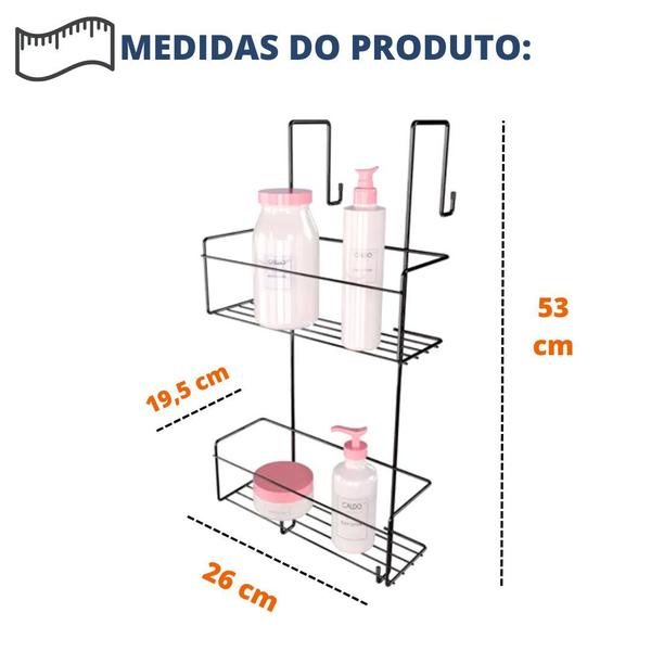 Imagem de Suporte para shampoo p/ box Boa Dica DiCarlo