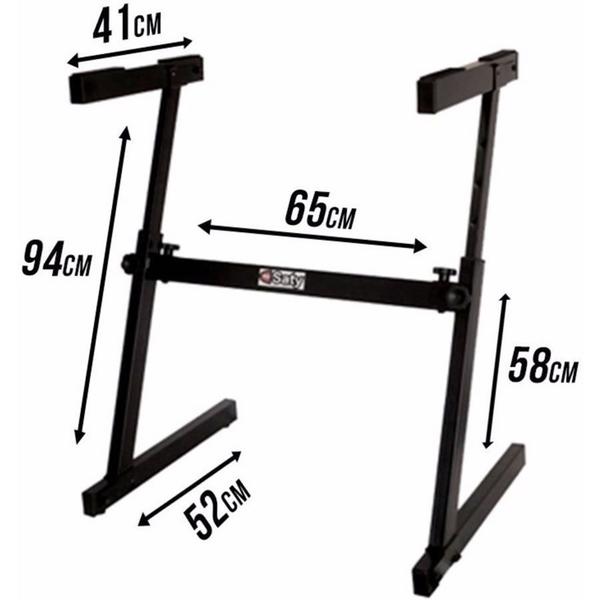 Imagem de Suporte Para Teclado Musical Formato Em Z Sz02 Saty