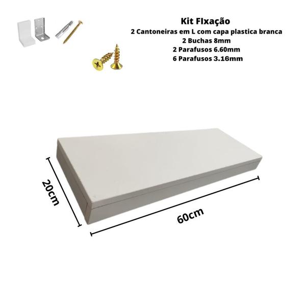 Imagem de Suporte para trofeu e medalhas 60x20 cm - Branco