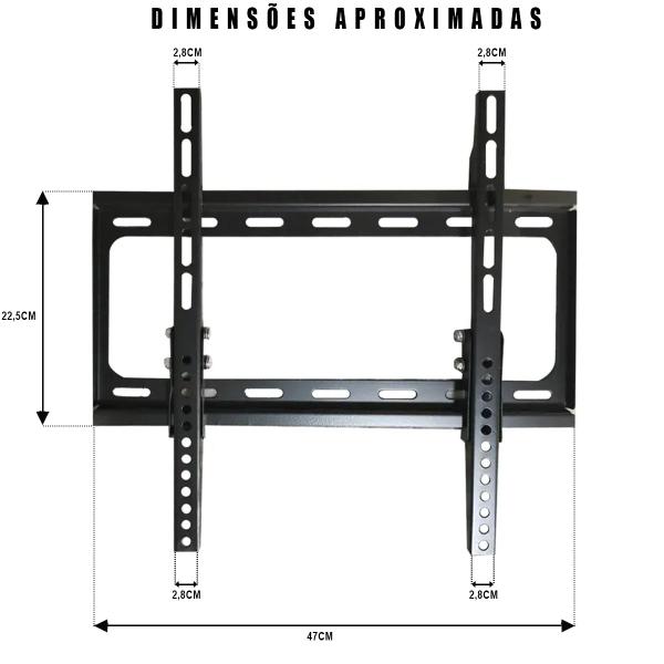 Imagem de Suporte Para Tv 55 Polegada Painel Inclinável 23 Á 65 Pol