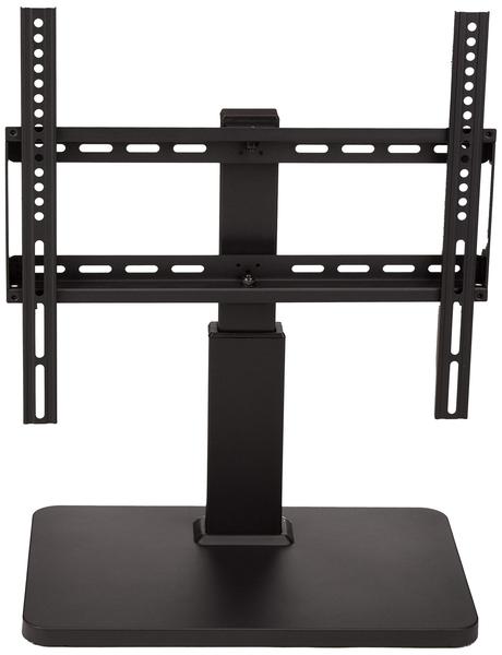 Imagem de Suporte para TV Amazon Basics, pedestal giratório, tampo de mesa 32-65