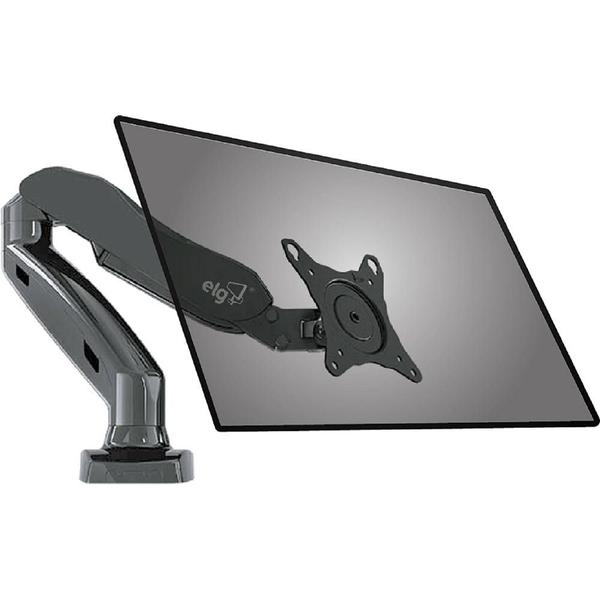 Imagem de Suporte Para Tv E Monitor De Mesa 17" A 27" ELG F80N Preto