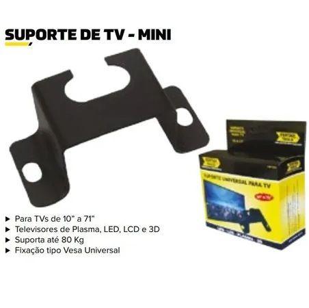 Imagem de Suporte para tv fixo 10pol a 71pol ate 80kg ref 5282 fertak