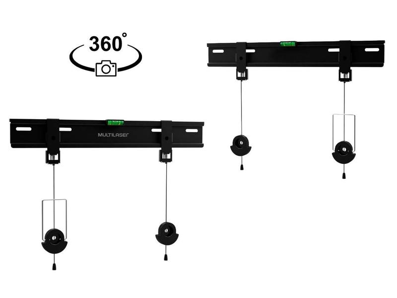 Imagem de Suporte para TV LED e LCD 32-50 Plano de Ferro AC259 Multilaser