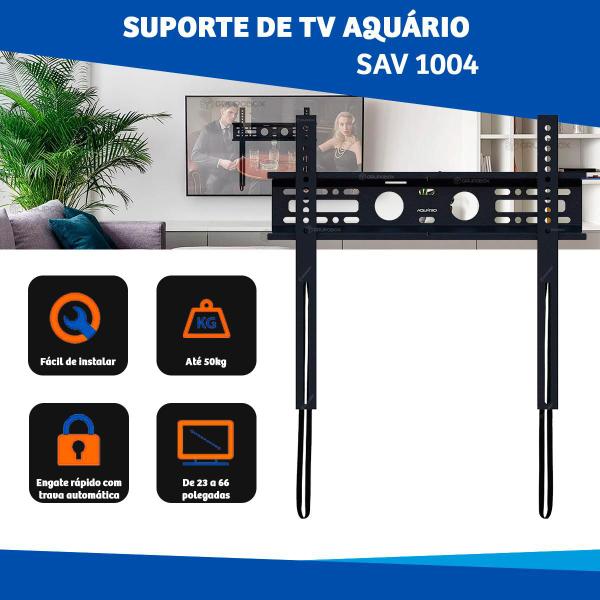 Imagem de Suporte Para TV LED LCD 3D Plasma 23'' A 66'' Fixo Vesa 400