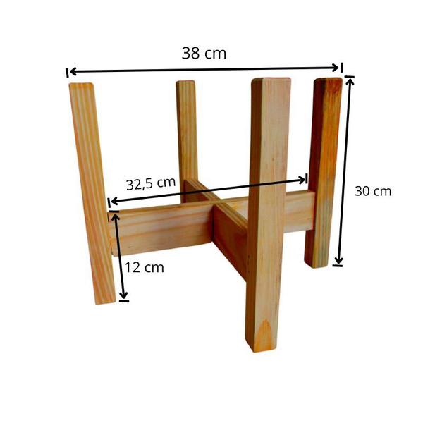 Imagem de Suporte Para Vasos Cross 35 Cm - P