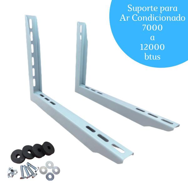 Imagem de Suporte Parede Ar Condicionado 7000btus 9000btus 12000btus