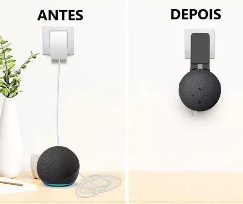 Imagem de Suporte Parede De Tomada Amazon Alexa Echo Dot 5º Geração