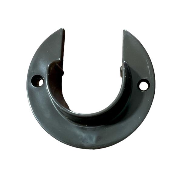 Imagem de Suporte Parede Roseta Flange PVC para Varões de Cortina 19MM (Par) - Várias Cores