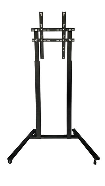 Imagem de Suporte Pedestal Duplo Móvel Preto 32 A 75 Suportaço - Ped08