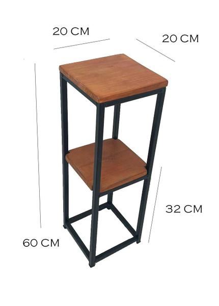Suporte Plantas Chão 2 Andares Super Do Dia jardineira jardim 60 CM - MINAS ARTE PRÓPRIA Imagem de Suporte Plantas Chão 2 Andares Super Do Dia jardineira jardim 60 CM